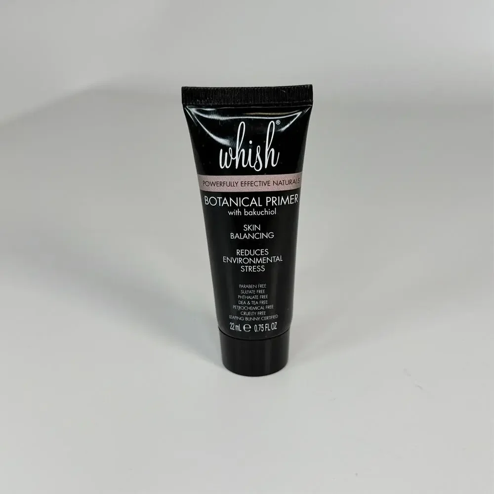 Whish Botanical Primer Skin Balancing Bakuchiol Travel .75 fl oz 22 ml New